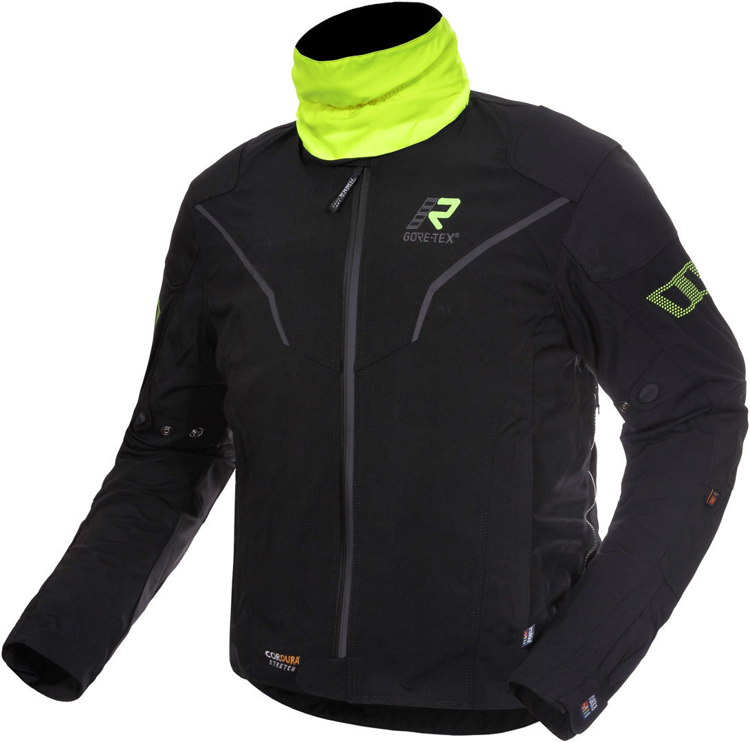 Rukka Elas Motorrad Textiljacke- schwarz-gelb- Grsse 46- schwarz-gelb- Grsse 46 Motorrad