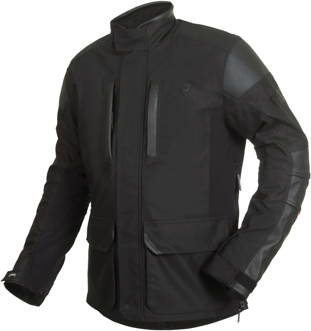 Rukka Melfort Gore-Tex Motorrad Textiljacke- schwarz-silber- Grsse 46- schwarz-silber- Grsse 46 Motorrad