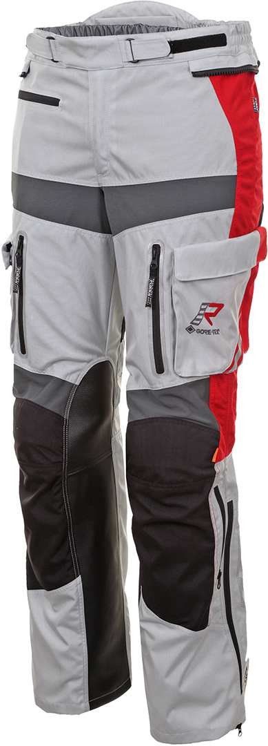 Rukka Offlane Motorrad Textilhose- grau-rot- Gr�sse 46- grau-rot- Gr�sse 46 Motorrad
