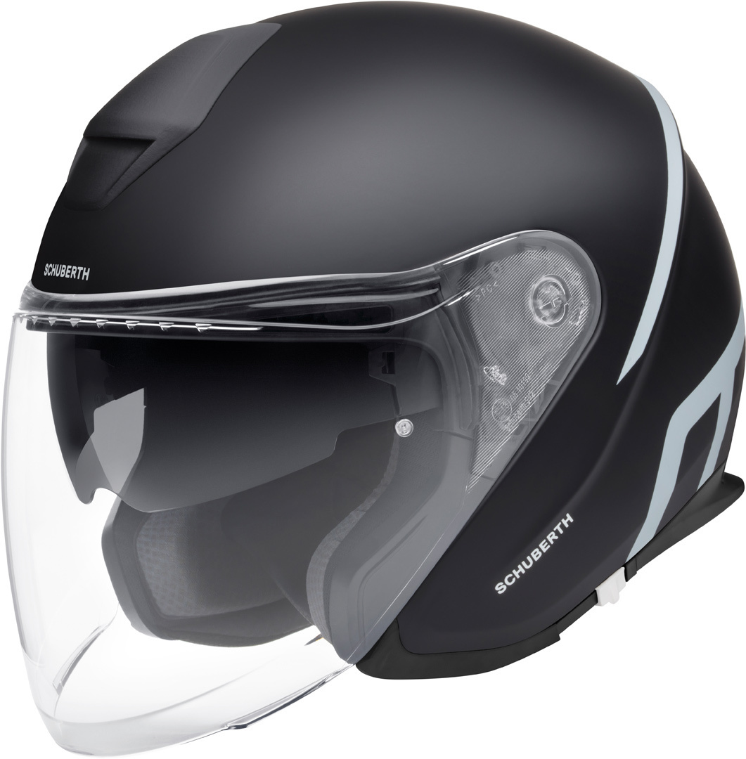 Schuberth M1 Pro Strike Jethelm- schwarz- Grsse XS- schwarz- Grsse XS Motorrad