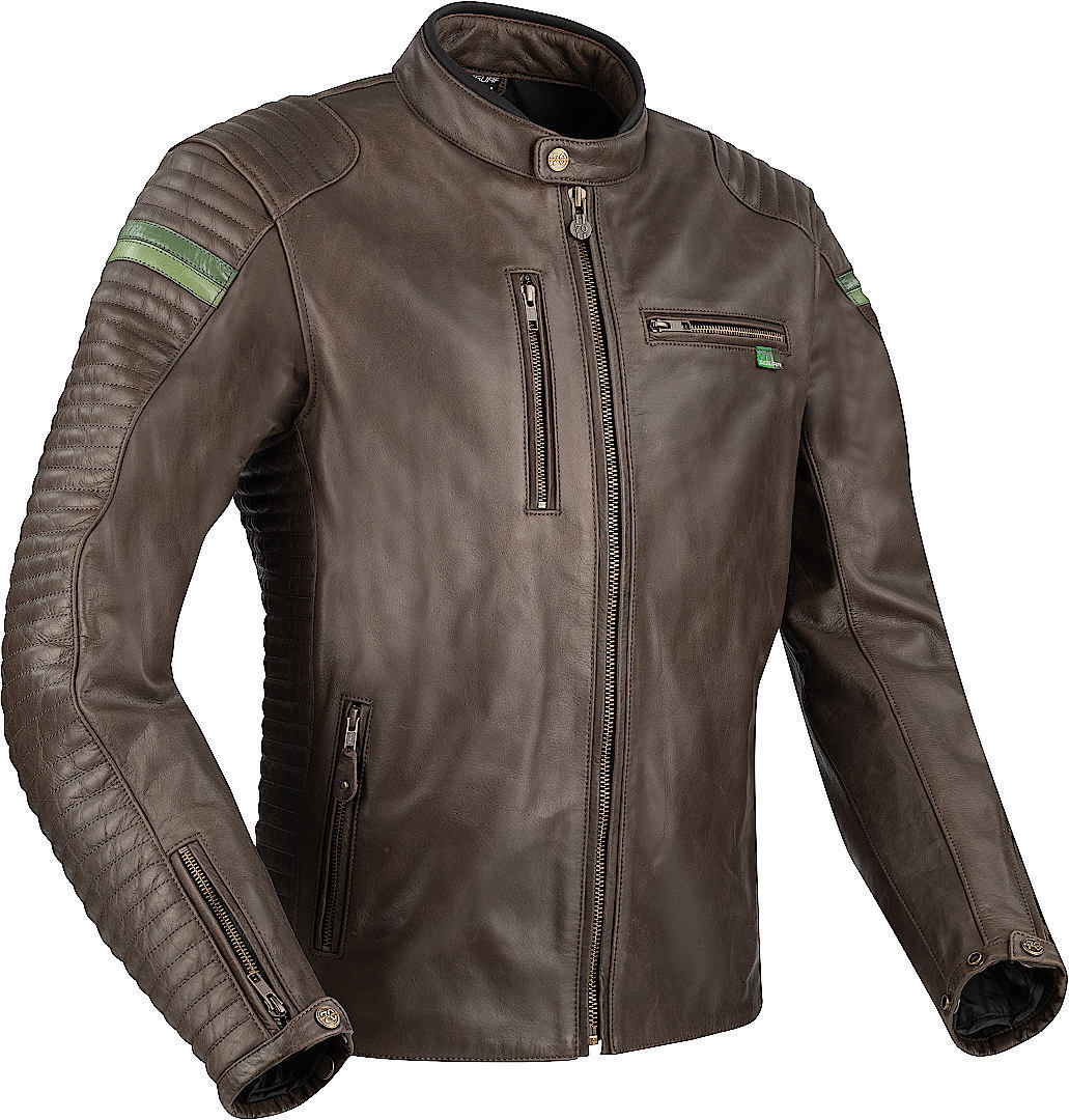 Segura Cobra Motorrad Lederjacke- braun- Grsse M- braun- Grsse M Motorrad