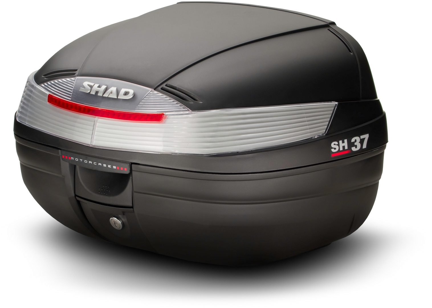 Shad SH37 Topcase- schwarz- schwarz Motorrad