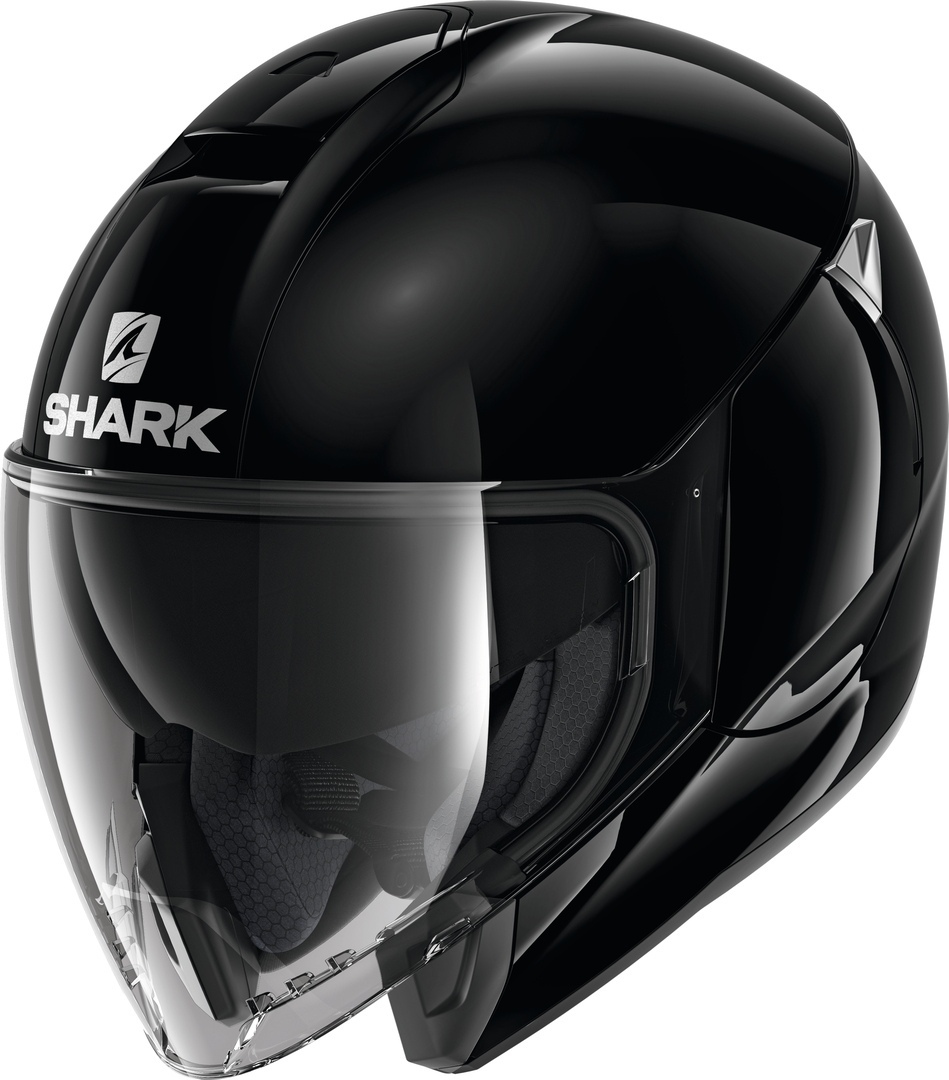 Shark CityCruiser Blank Jethelm- schwarz- Grsse XS- schwarz- Grsse XS Motorrad