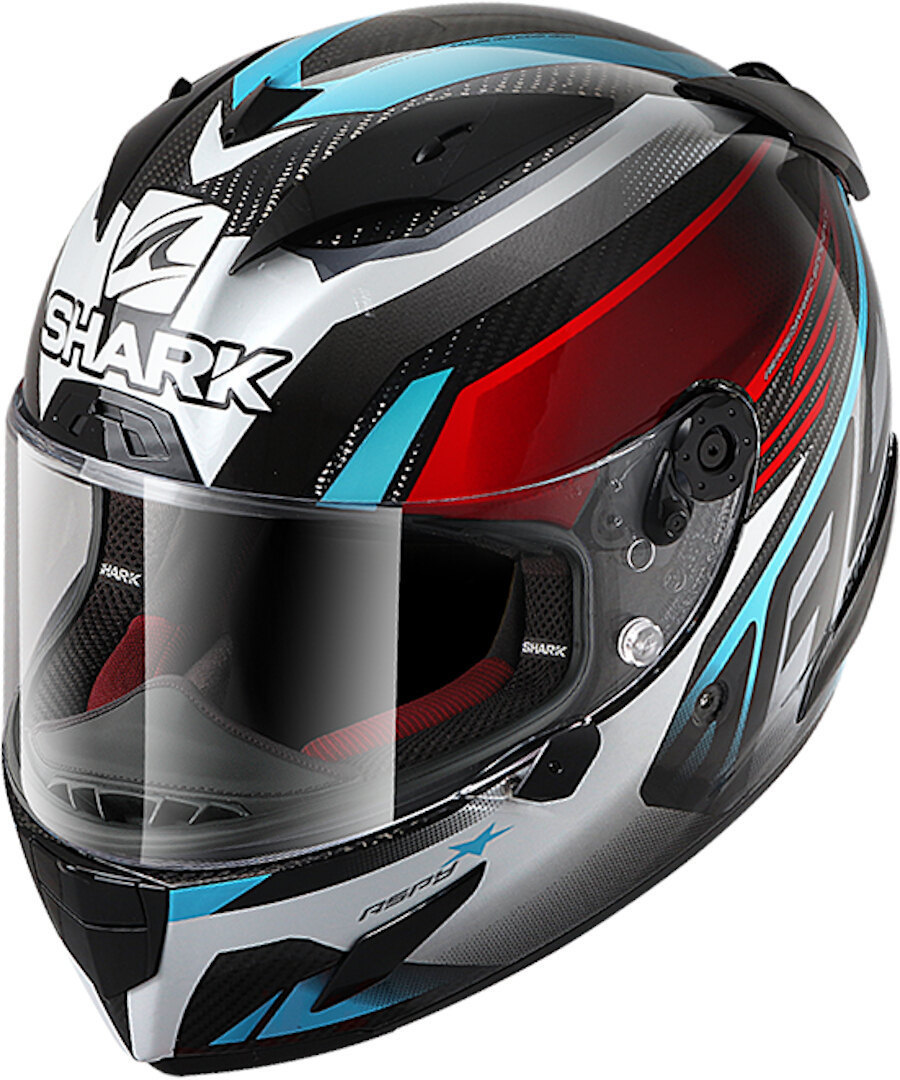 Shark Race-R Carbon Pro Aspy Integralhelm- carbon-blau- Grsse XS- carbon-blau- Grsse XS Motorrad