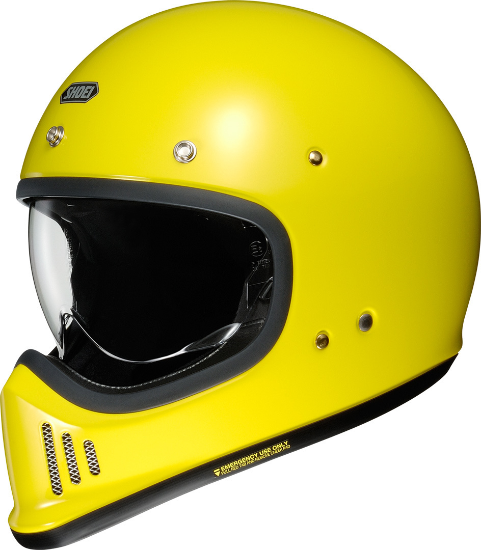 Shoei EX-Zero Helm- gelb- Grsse XS- gelb- Grsse XS Motorrad