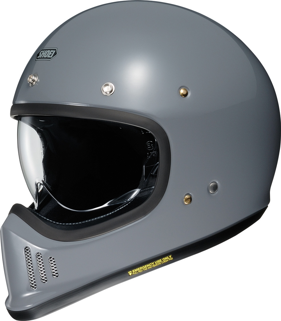 Shoei EX-Zero Helm- grau- Grsse XS- grau- Grsse XS Motorrad