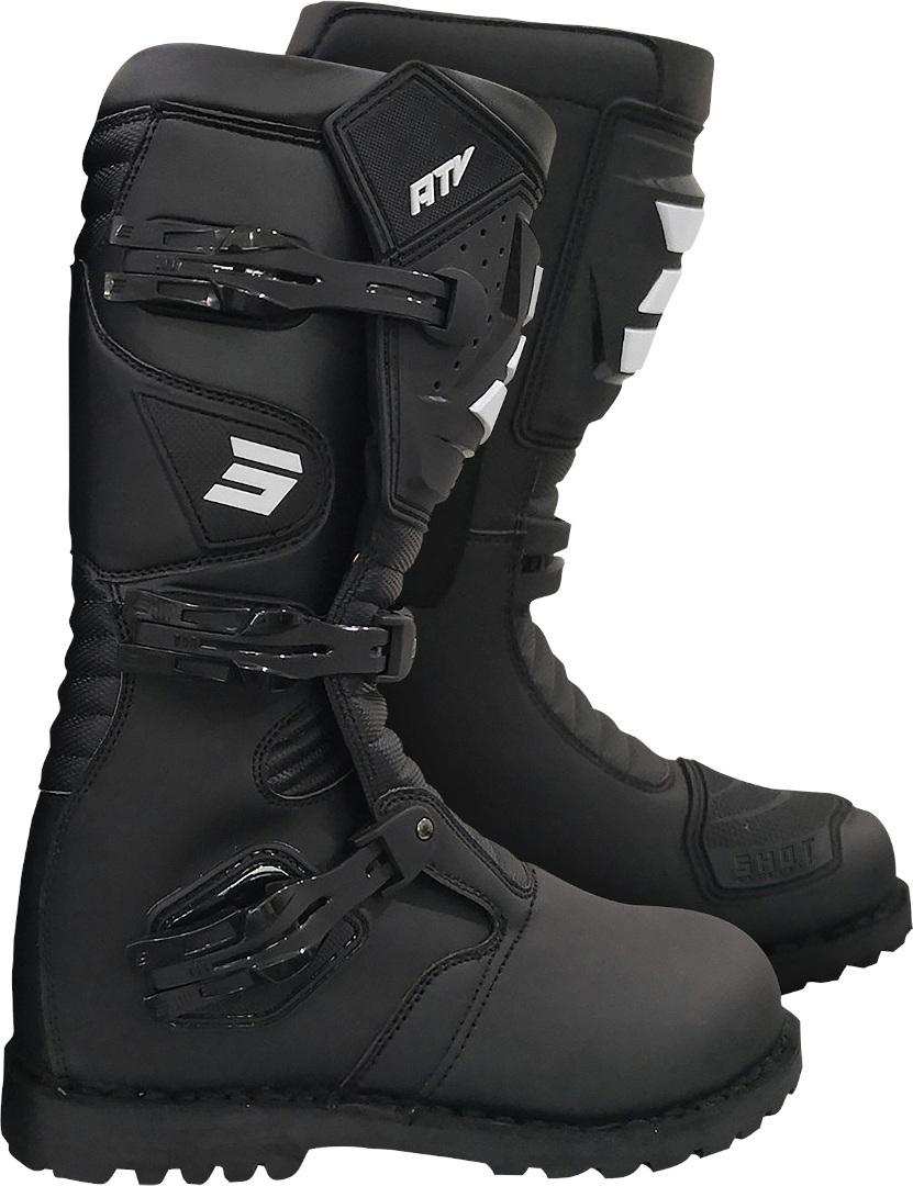 Shot ATV 2-0 WP Motocross Stiefel- schwarz-weiss- Grsse 40- schwarz-weiss- Grsse 40 Motorrad