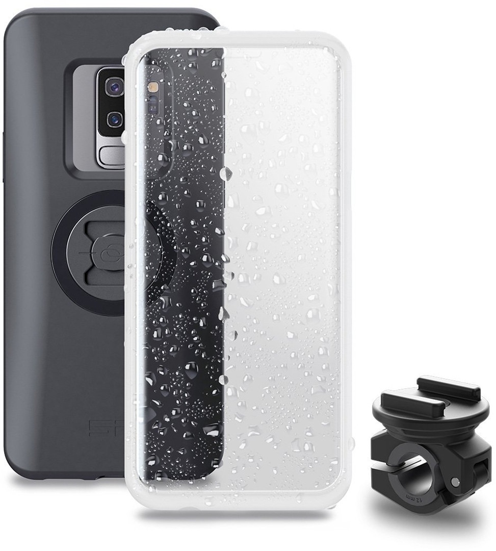 SP Connect Mirror Bundle Samsung Galaxy S9+ Smartphone-Halterung- schwarz- schwarz Motorrad