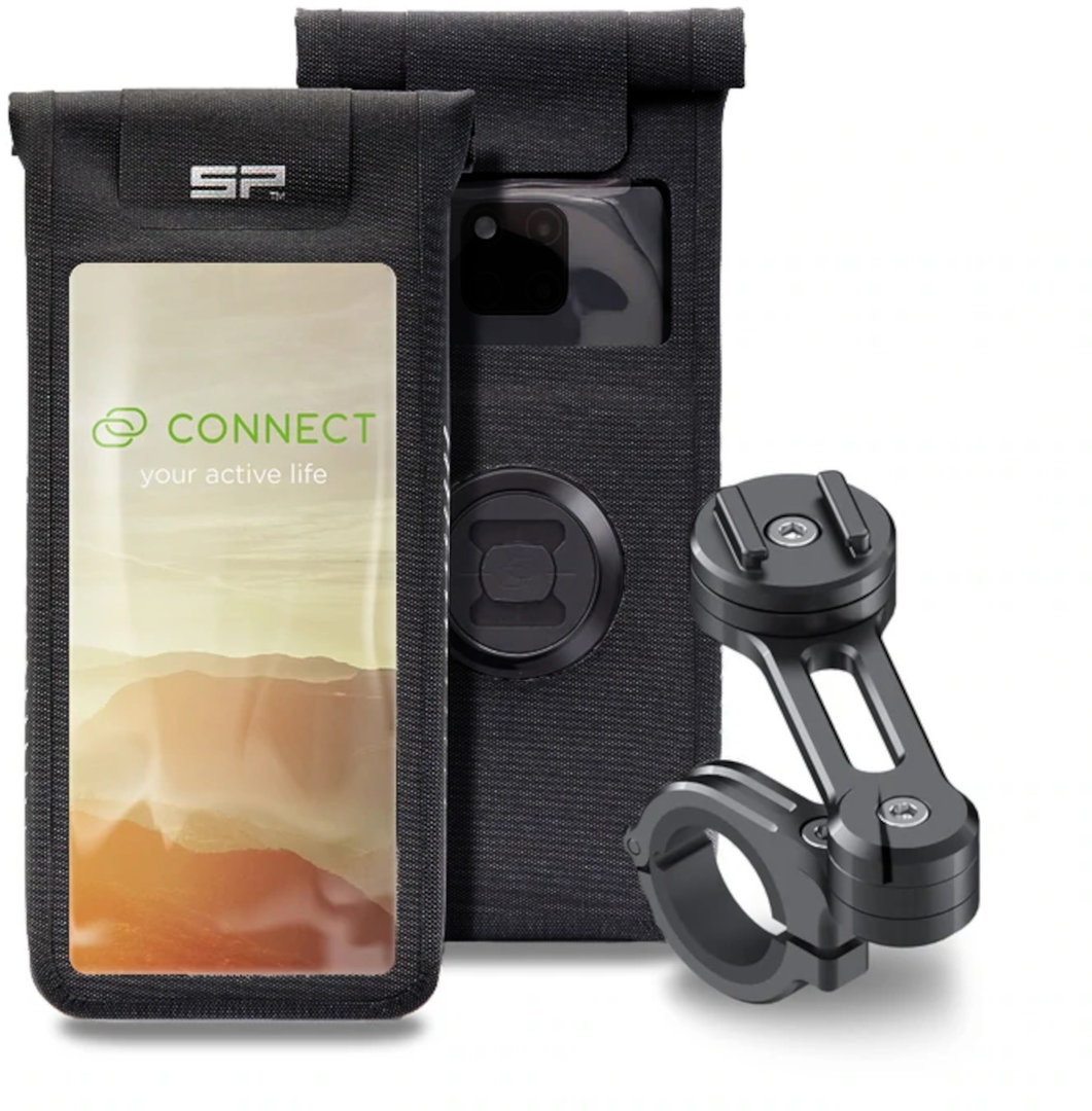SP Connect Moto Bundle Universal Black Smartphone-Halterung- schwarz- Grösse M- schwarz- Grösse M Motorrad