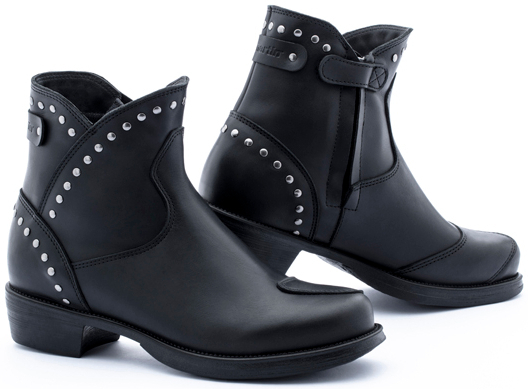 Stylmartin Pearl Rock Damen Motorradstiefel- schwarz- Grsse 36- schwarz- Grsse 36 Motorrad