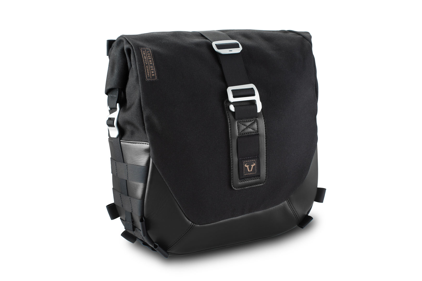 SW-Motech Legend Gear Seitentasche LC2 - Black Edition - 13-5 l- Fr SLC Seitentrger rechts- schwarz- schwarz Motorrad