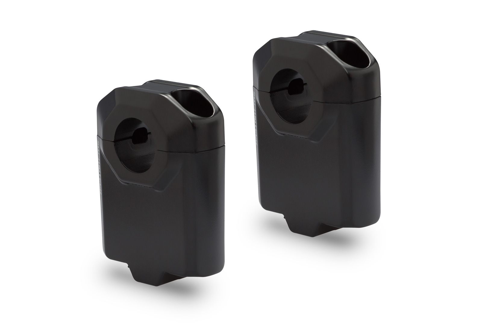 SW-Motech Lenkererhhung fr - 22 mm Lenker - H-50 mm- Schwarz- schwarz Motorrad