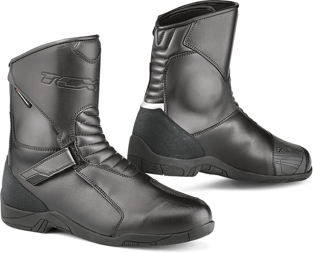 TCX HUB wasserdichte Motorradstiefel- schwarz- Grsse 38- schwarz- Grsse 38 Motorrad