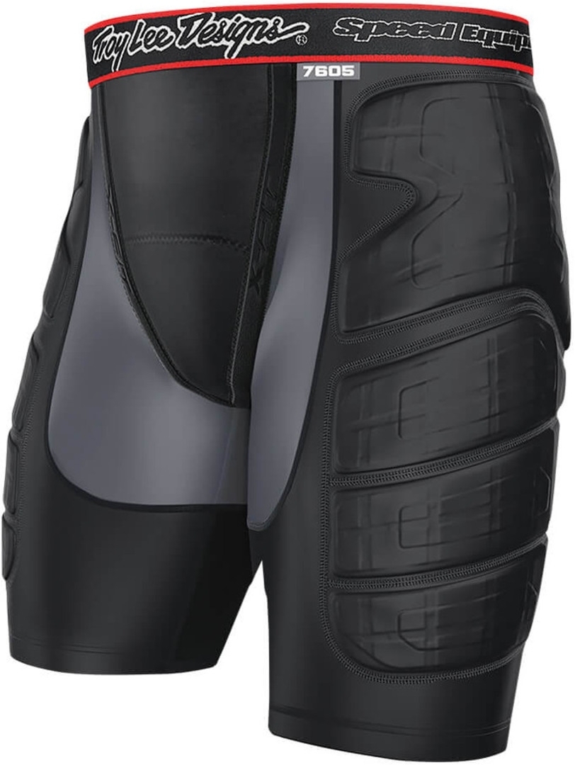 Troy Lee Designs 7605 Protektorenshorts- schwarz- Grsse XS- schwarz- Grsse XS Motorrad