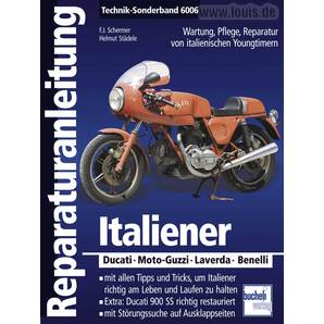 Bucheli Reparaturanleitung Italiener Technik-Sonderband 6006 Motorrad