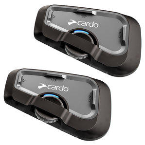 Cardo Freecom 4x Duo Doppelset Kommunikationssystem Motorrad