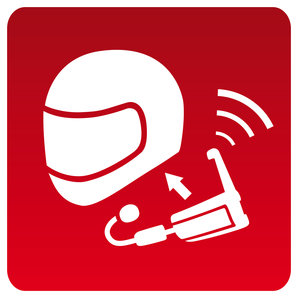 Einbauservice pro Helm Kommunikationssystem Louis Motorrad