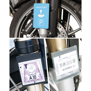 FixItEasy 3-in-1 Kombihalterung für Autobahnfahrten und Parken LSE Fix-it Easy Motorrad