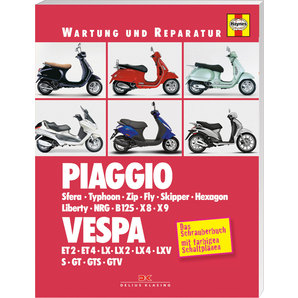 Haynes Wartung und Reparatur Piaggio Vespa- Bj- 91-09 Motorrad