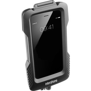 IPhone 6-6S Gehäuse für nicht rohrförmige Lenker Interphone Motorrad