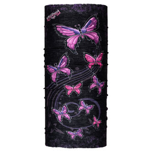 Lethal Angel Night-Butterfly Damen Multifunktionstuch Schwarz Pink Motorrad