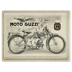 Moto Guzzi Jubiläums Edition Blechschild Motorrad