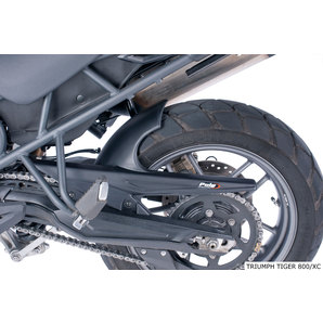 Puig Hinterradabdeckung- schwarz Klappbar- windschnittig Motorrad