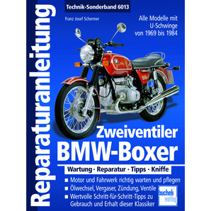 Reparaturanleitung BMW-Boxer Alle Modelle mit U-Schwinge Motobuch Verlag Motorrad