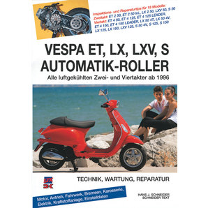 Vespa ET- LX- LXV- S Automatik-Roller Technik- Wartung- Reparatur Delius Klasing Verlag Motorrad
